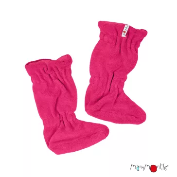   ManyMonths merinói gyapjú hordozós csizma, pop pink - Méret 6-12/18 hó Explorer