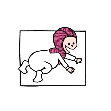   ManyMonths gyapjú űrhajós sapka Forest floor green - Méret 0-3/4 hó newcomer