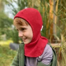 ManyMonths gyapjú űrhajós sapka Aurora Red - Méret 3-12/18 hó Charmer/Explorer