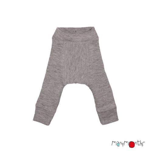 MaM gyapjú longies - Bright Silver