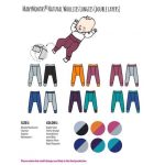 MaM gyapjú longies - Bright Silver