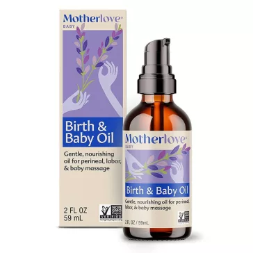 Motherlove gát- és babamasszázs olaj