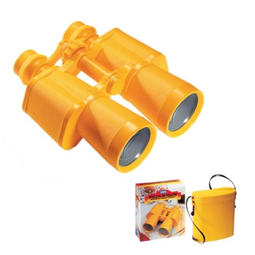 Navir - Kétcsövű távcső, sárga - Special 50 Yellow Binocular with Case