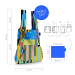 Notabag hátizsákká alakítható bevásárlótáska - Mirella Landscape