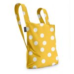 Notabag hátizsákká alakítható bevásárlótáska - Golden Dots