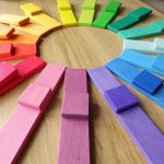 Glückskäfer szivárvány építőelemek - 32 db