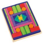 Glückskäfer színes nagy építőelemek Provence