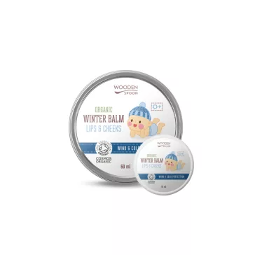 Wooden Spoon bio téli baba balzsam arcra - LIPS & CHEEKS