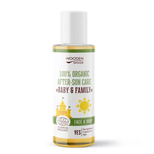 Wooden Spoon Bio napozás utáni olaj - 100ml