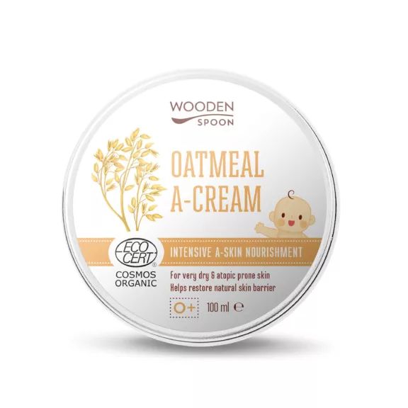 Wooden Spoon Ekcéma elleni krém kolloid zabpehellyel (100 ml) Wooden Spoon Ekcéma elleni krém kolloid zabpehellyel (100 ml)