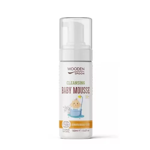 Wooden Spoon bio baba fürdetőhab 150ml