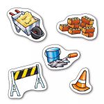 Orchard Toys - Munkagépek puzzle - Big Wheels