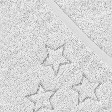 XKKO kapucnis törölköző - White Stars