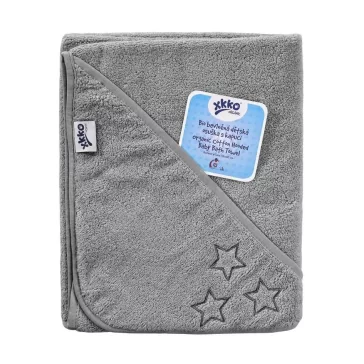 XKKO kapucnis törölköző - Silver Stars