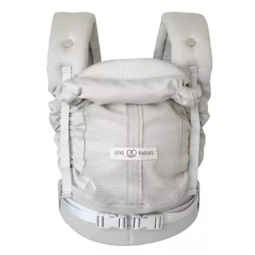   LoveRadius Physio 2. csatos babahordozó White gold - (Fizio 2)