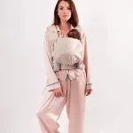 LoveRadius Physio 2. csatos babahordozó White gold - (Fizio 2)