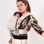 LoveRadius Physio 2. csatos babahordozó White gold - (Fizio 2)