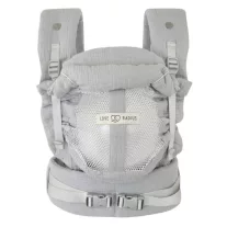   LoveRadius Physio 2. babahordozó Grey gaze de cotton - limitált