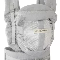   LoveRadius Physio 2. babahordozó Grey gaze de cotton - limitált