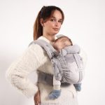 LoveRadius Physio 2. babahordozó Grey gaze de cotton - limitált