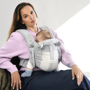   LoveRadius Physio 2. babahordozó Grey gaze de cotton - limitált