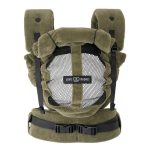 LoveRadius Physio 2. babahordozó Velvet Green - limitált