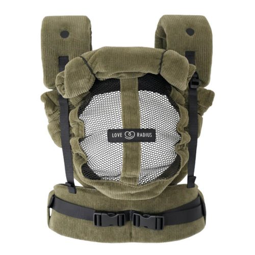 LoveRadius Physio 2. babahordozó Velvet Green - limitált