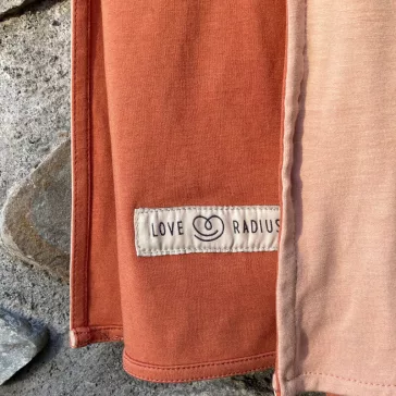   LoveRadius pöti karikás hordozókendő csomó nélkül, nude-caramel