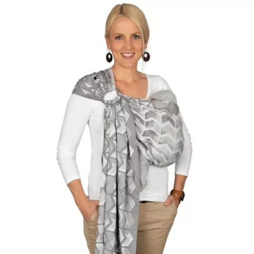 Hoppediz Ring Sling karikás kendő(Amsterdam stone)