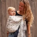 Hoppediz Ring Sling - Singapur Grey karikás kendő Hoppediz Ring Sling - Singapur Grey karikás kendő