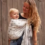 Hoppediz Ring Sling - Singapur Grey karikás kendő