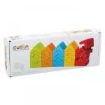 Cubika toronyépítő szett - 5 kis torony