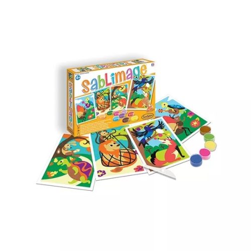 Homokszórós képek - mesebeli állatok