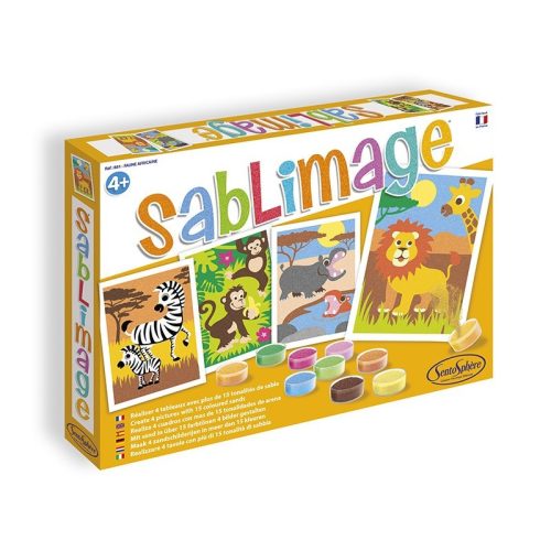 Homokszórós képek - afrikai állatok