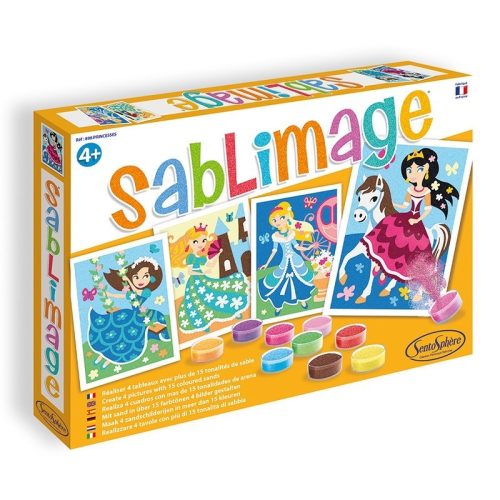 Homokszórós képek - hercegnők