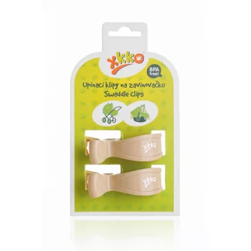 Xkko babakocsi árnyékoló csipesz - beige