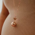 Bola kismama lánc + karkötő szett rosegold, love