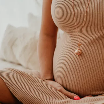 Bola kismama lánc + karkötő szett rosegold, love