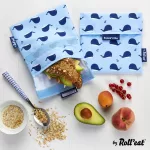 Snack’n’Go ételtároló tasak - Bálna