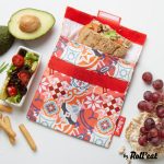 Snack’n’Go Patchwork ételtároló tasak - Narancs