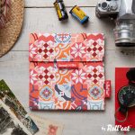 Snack’n’Go Patchwork ételtároló tasak - Narancs