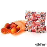 Snack’n’Go Patchwork ételtároló tasak - Narancs