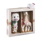 Sophiesticated ajándékszett Sophie zsiráf + csipogó csörgő