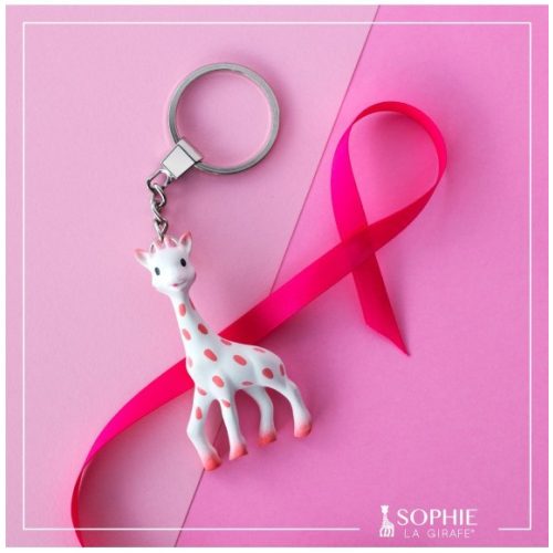 Sophie kulcstartó rózsaszín