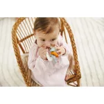 Sophie texturált fogzó rágóka – 3 színes kulccsal, fogzási fájdalom enyhítésére