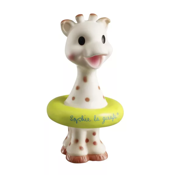 Sophie la Girafe rágóka úszógumival - Szín zöld Sophie la Girafe rágóka úszógumival - Szín zöld