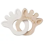 Sophie So Pure Rubber&Wood sziluett rágóka