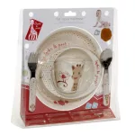 Sophie melamine étkészlet, madaras