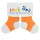 Sock ons - zoknitartó  6-12hó narancssárga