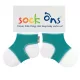 Sock ons - zoknitartó  0-6hó Türkiz